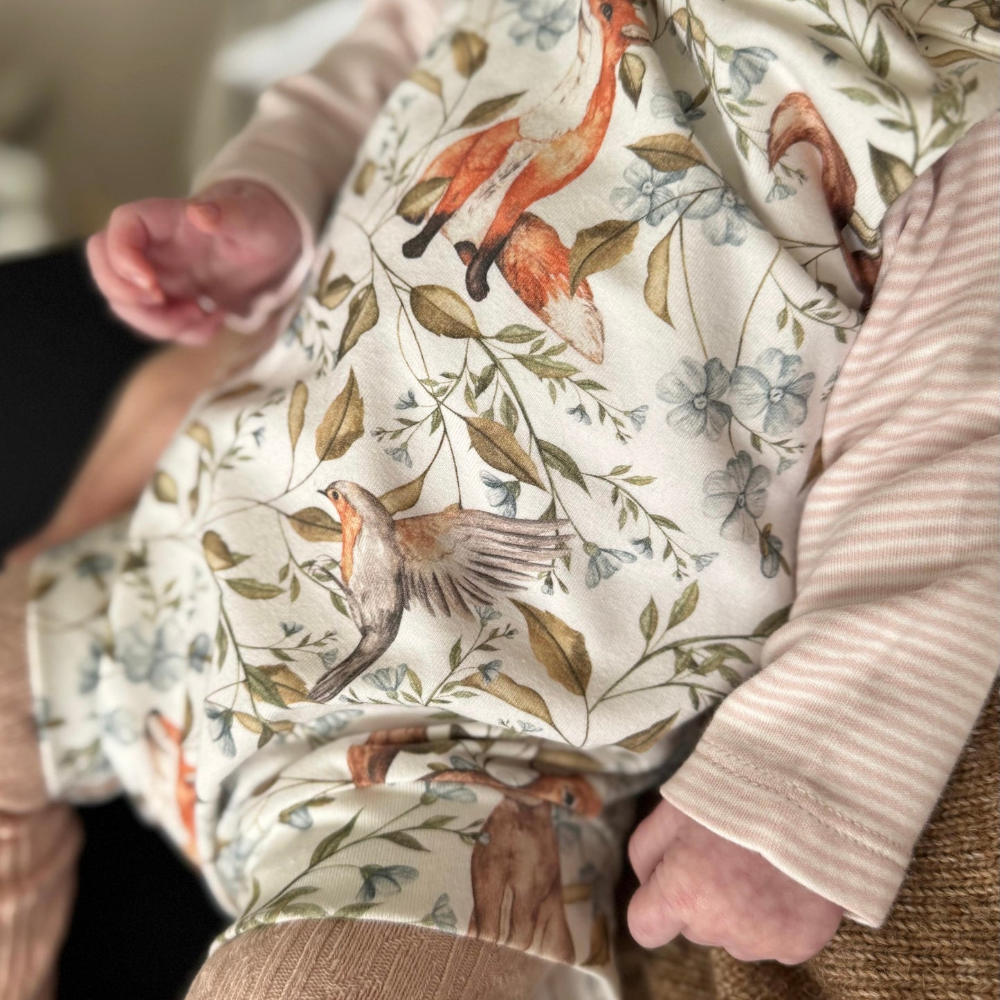 Woodland Companions Child & Baby Bloomer Romper