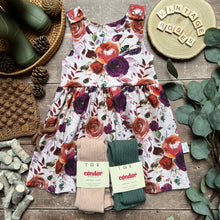 Load image into Gallery viewer, Vintage Roses Pinafore Dress
