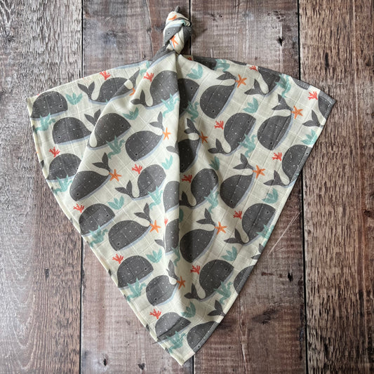 Grey Whales Muslin