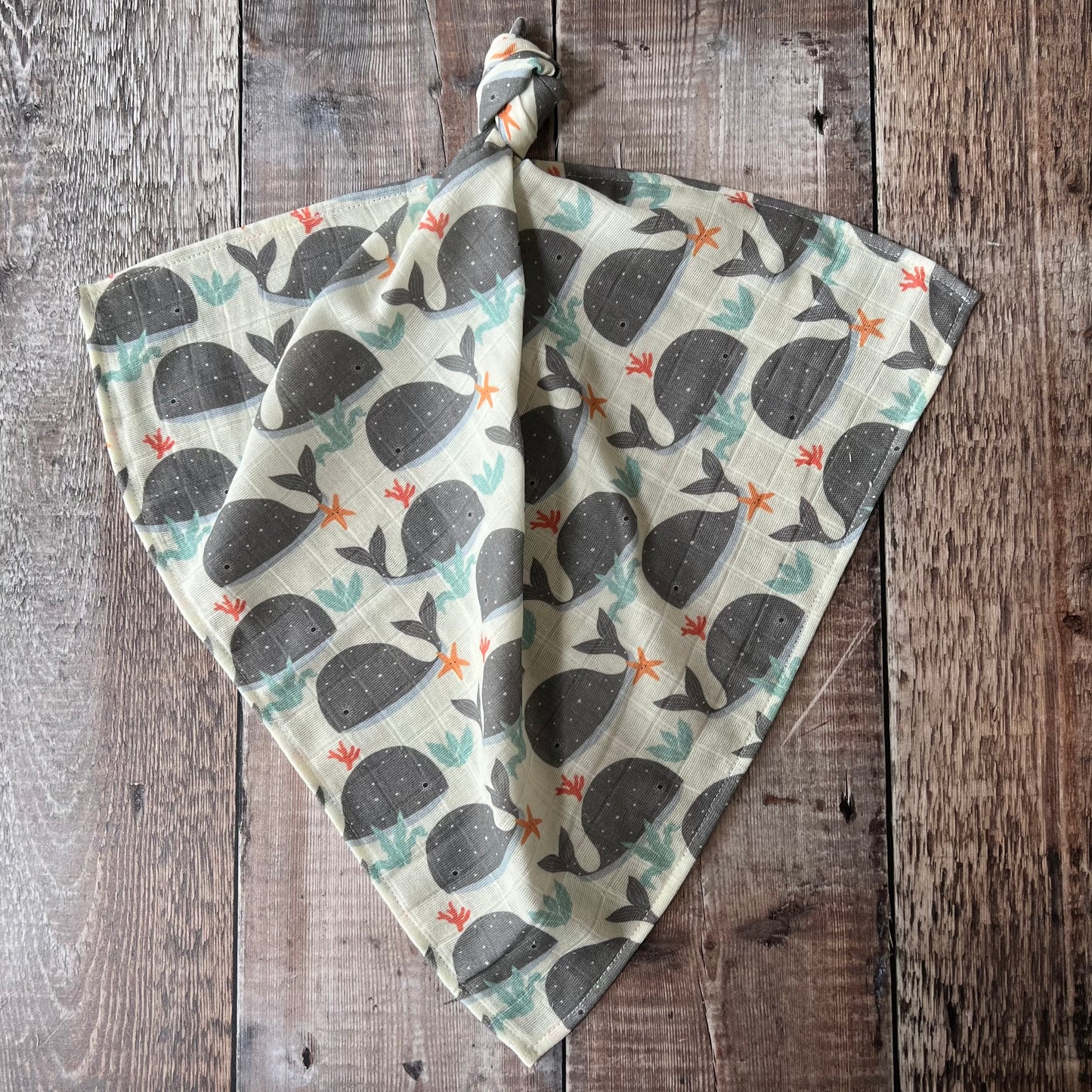 Grey Whales Muslin