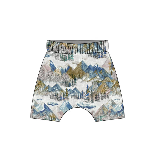 Mountainside Child & Baby Shorts - Rolled or Hemmed