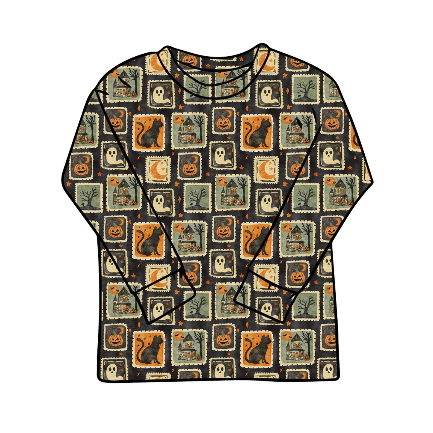 Halloween Stamps Child & Baby T-Shirt - Short or Long Sleeve