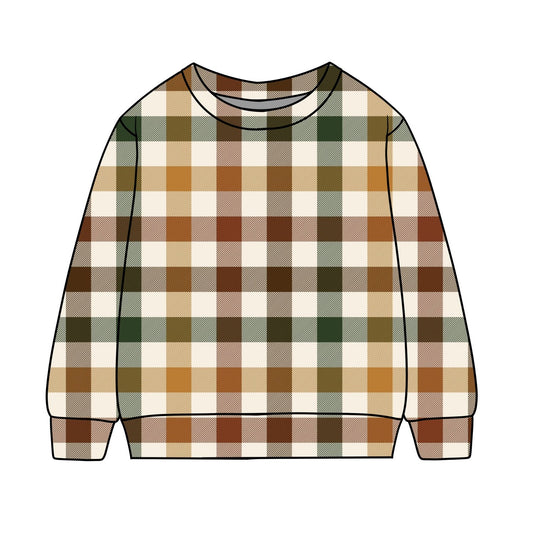 Autumn Plaid Child & Baby Sweatshirt