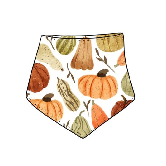 Autumn Squashes Baby & Toddler Dribble Bib
