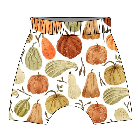 Autumn Squashes Child & Baby Hemmed Shorts