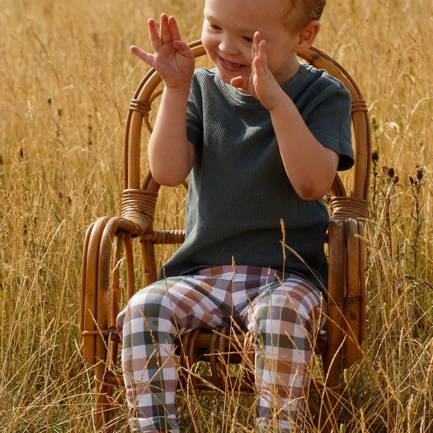 Autumn Plaid Toddler & Child Leggings