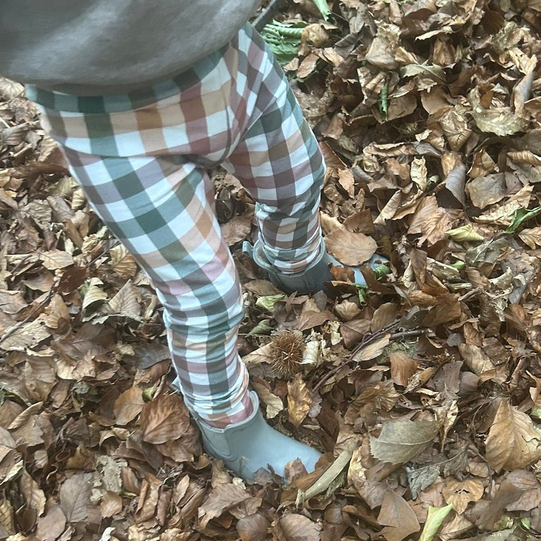Autumn Plaid Toddler & Child Leggings