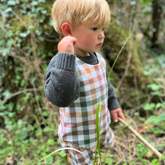 Autumn Plaid Child & Baby Full Length Romper