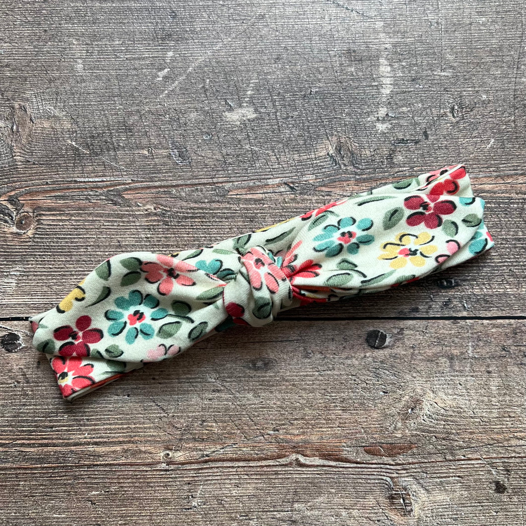 Ditsy Floral Knot Bow Headband