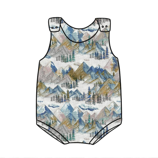 Mountainside Child & Baby Bloomer Romper
