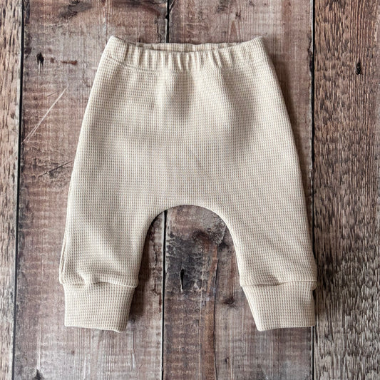 Cream Waffle Harems 0-3m