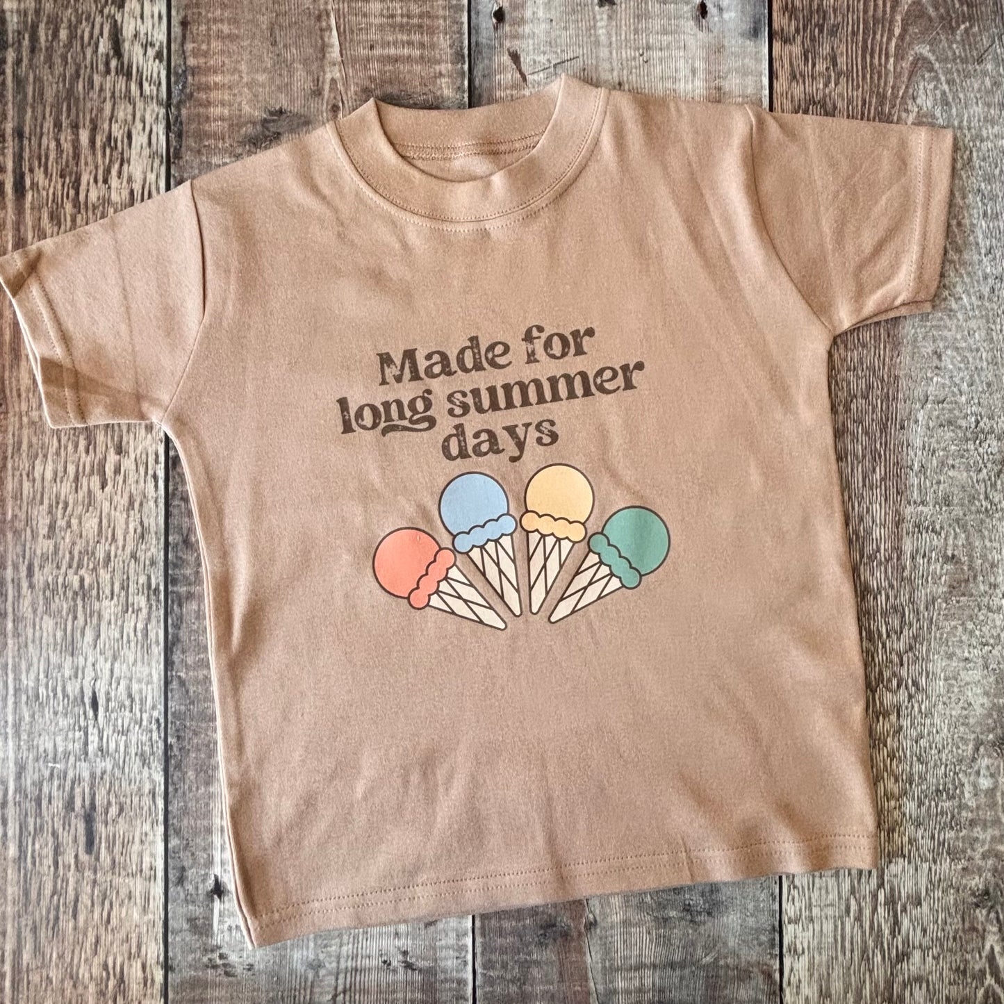 Made for long summer days T-Shirt 3-4 years