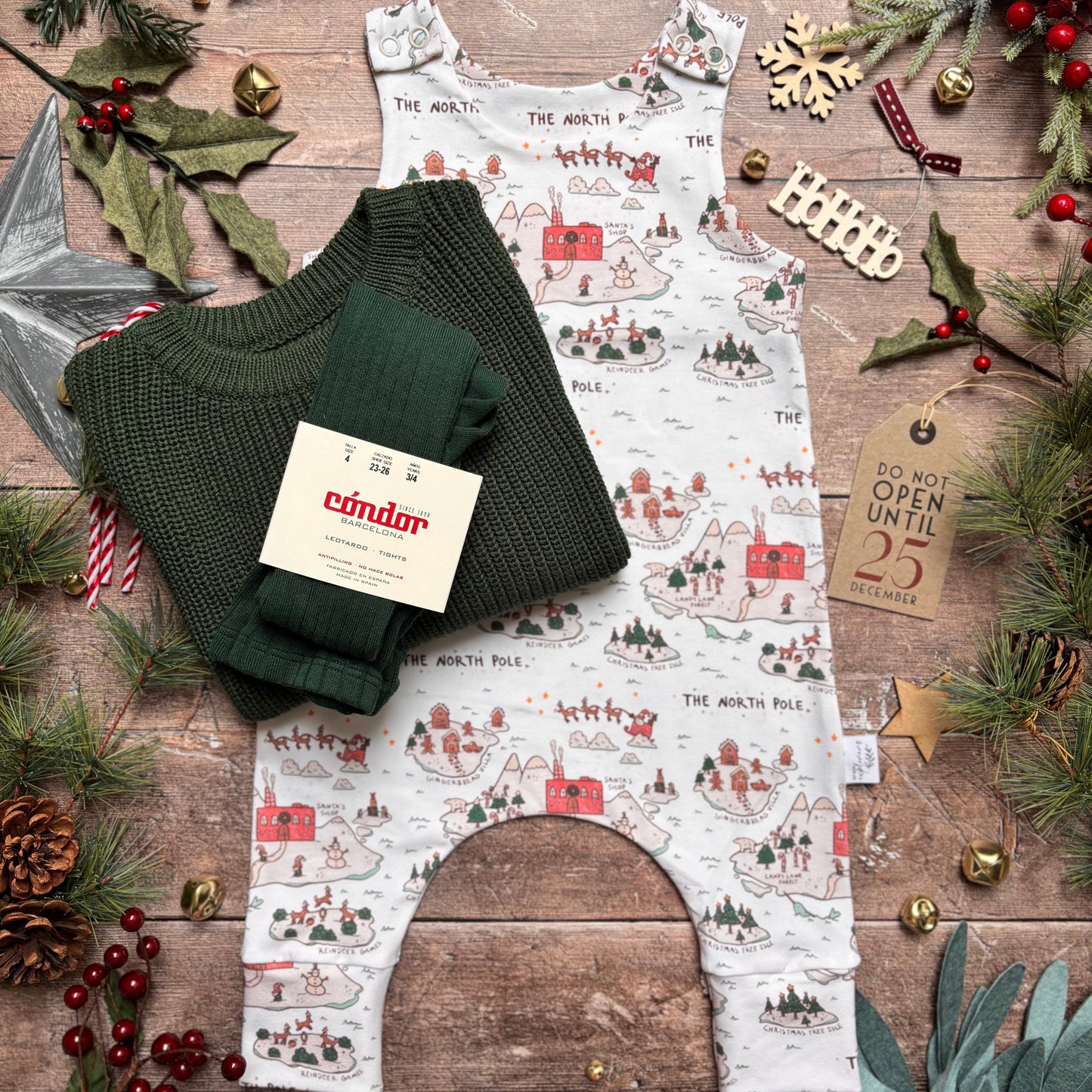 North Pole Child & Baby Romper