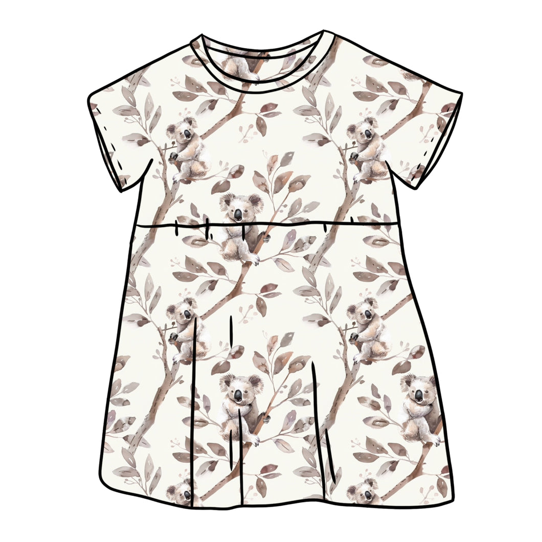 Koalas Short Sleeve Dress