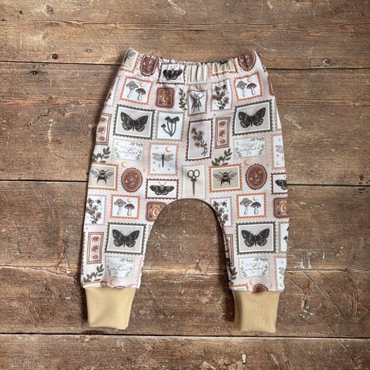 Botany Stamps Harems 9-12m (Oat cuff)