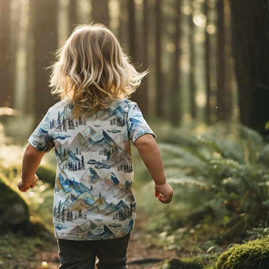 Mountainside Child & Baby T-Shirt - Short or Long Sleeve