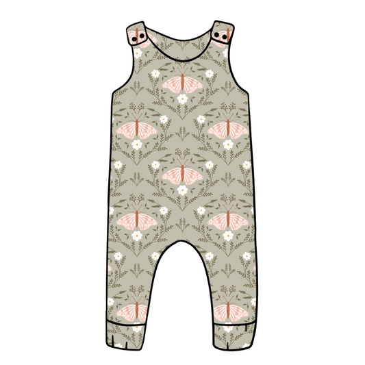 Butterfly Garden Child & Baby Full Length Romper