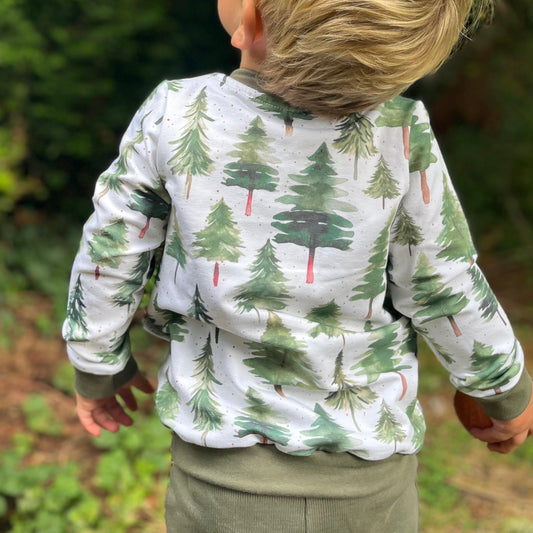 Scandi Woodland Child & Baby Sweatshirt