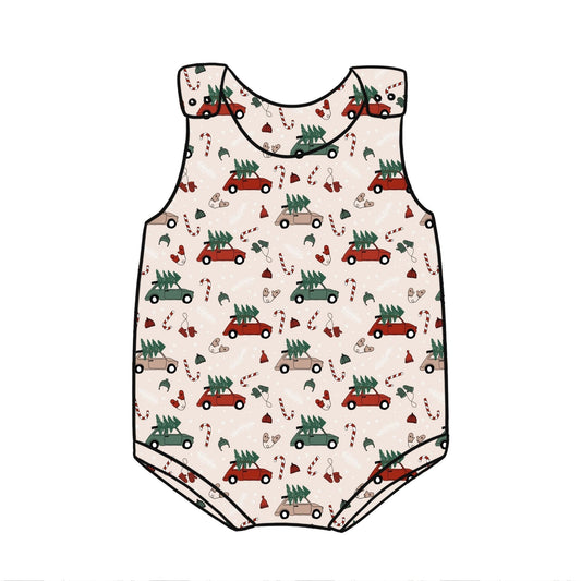 Picking the Tree Child & Baby Bloomer Romper