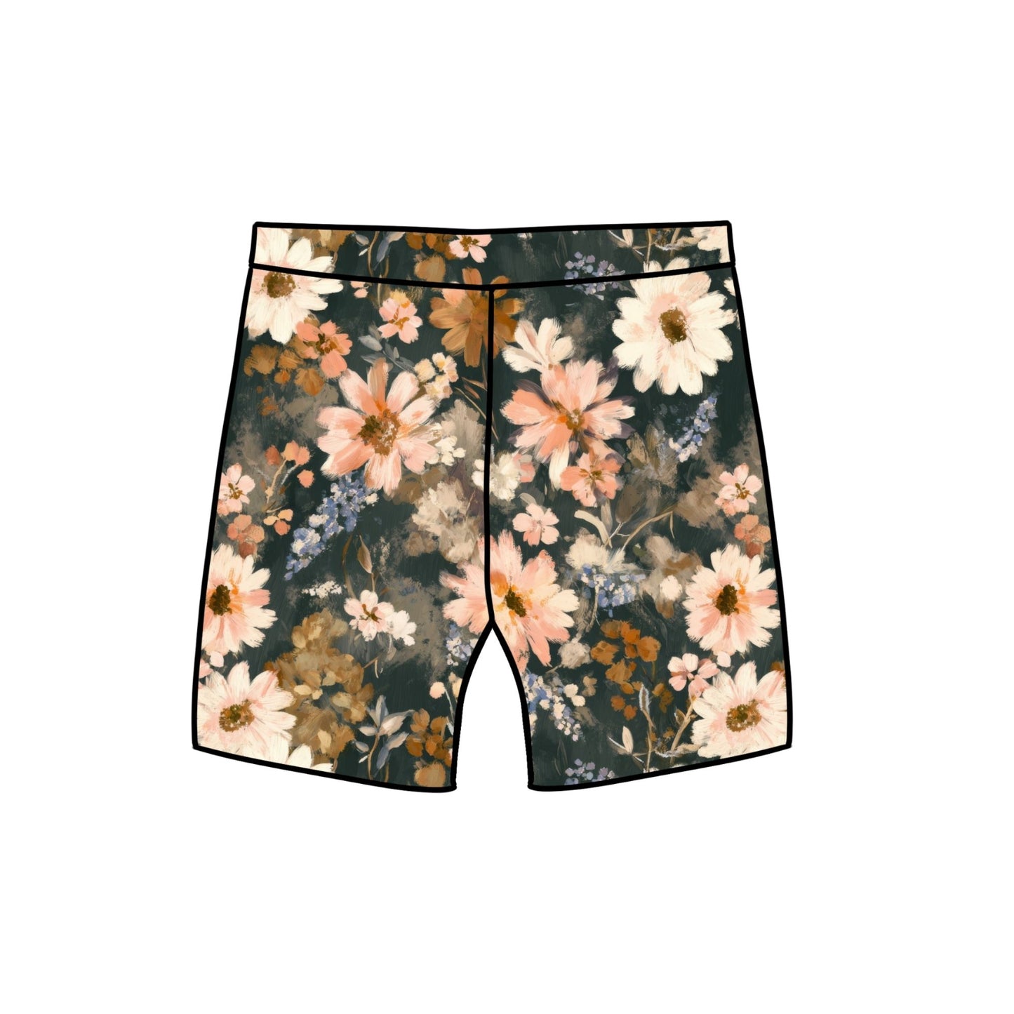 Fall Floral Baby & Child Lounge Shorts