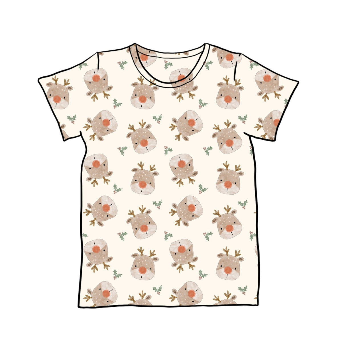 Rudolph Child & Baby T-Shirt - Short or Long Sleeve