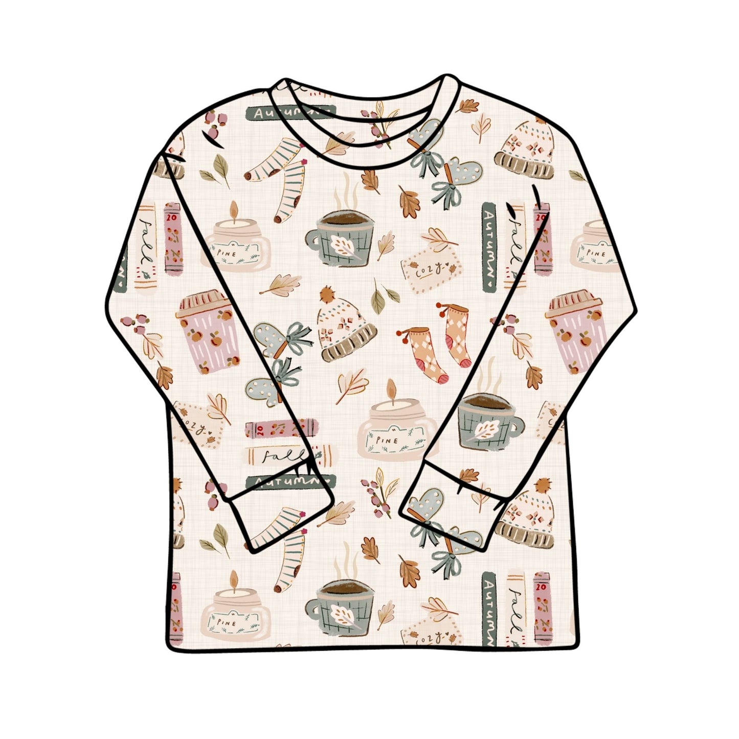 Autumn Girl Child & Baby T-Shirt - Short or Long Sleeve
