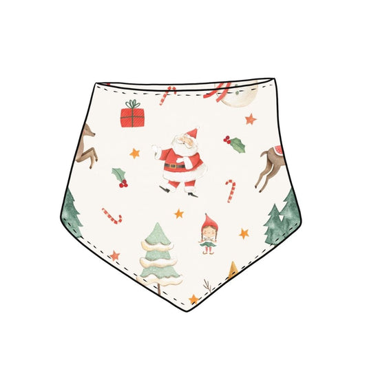Christmas Time Child & Baby Dribble Bib