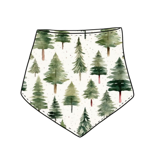 Scandi Woodland Child & Baby Dribble Bib