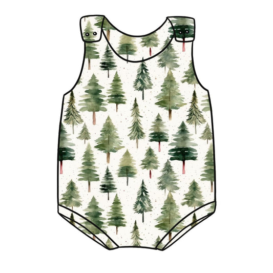 Scandi Woodland Child & Baby Bloomer Romper