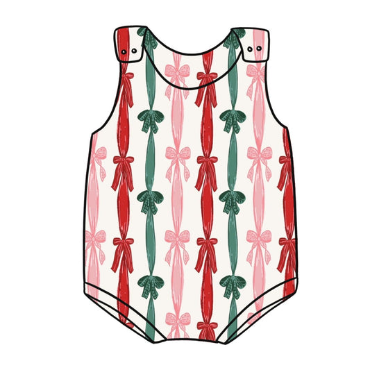 Ribbons & Bows Child & Baby Bloomer Romper