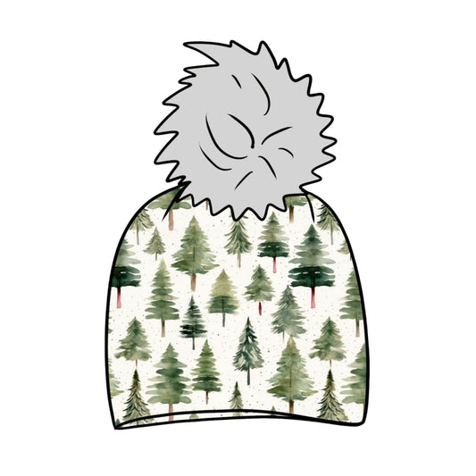 Scandi Woodland Child & Baby Bobble Hat