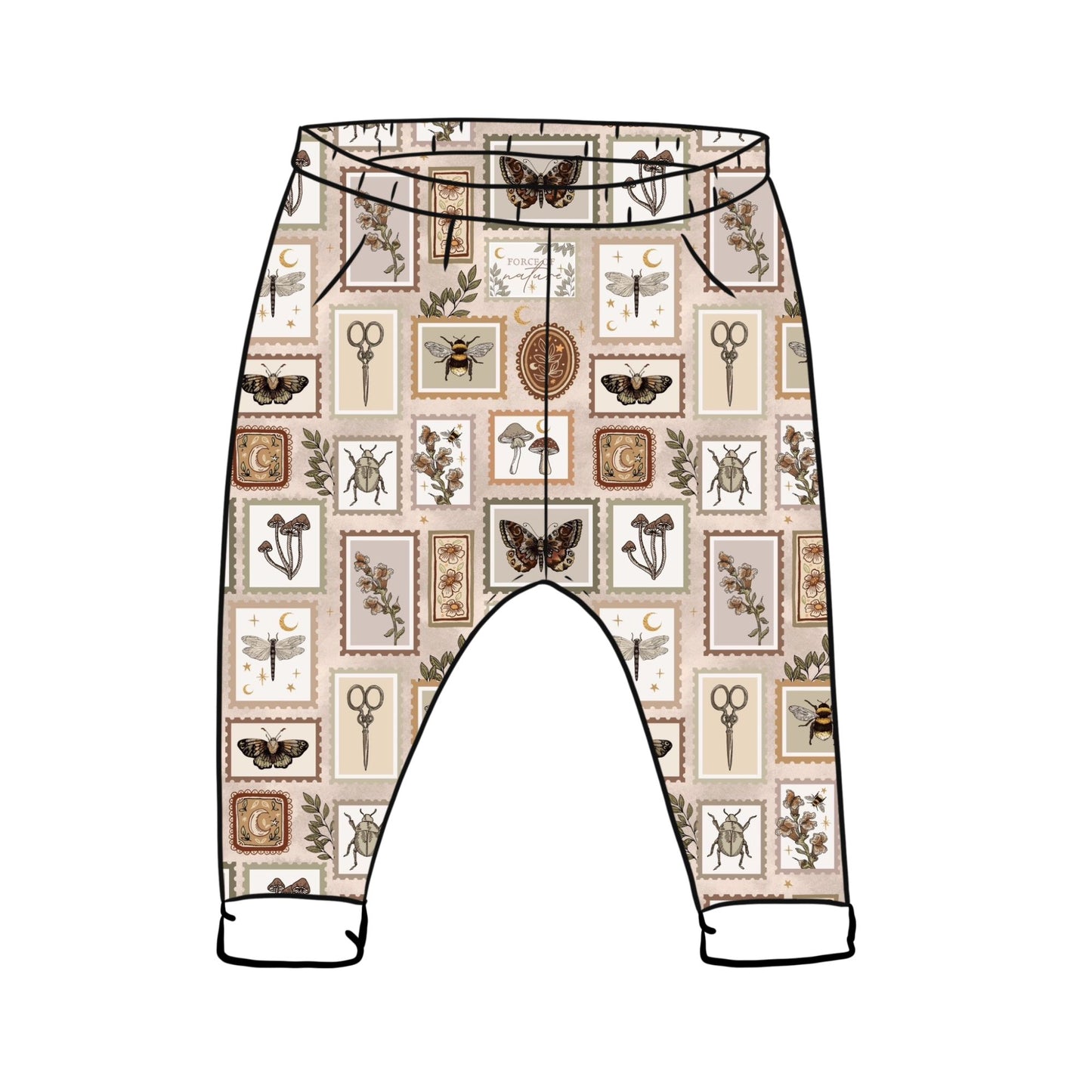 Botany Stamps Toddler & Child Leggings