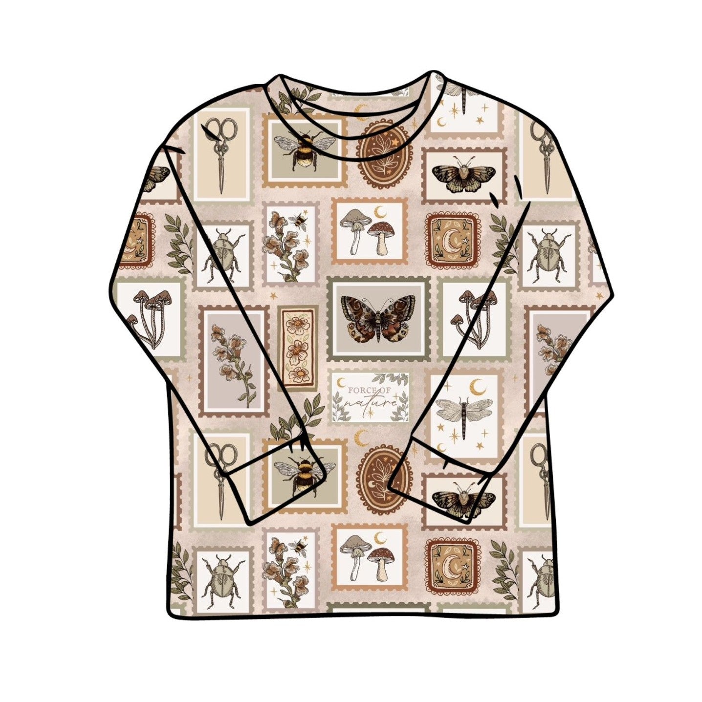 Botany Stamps Child & Baby Long Sleeve T-Shirt