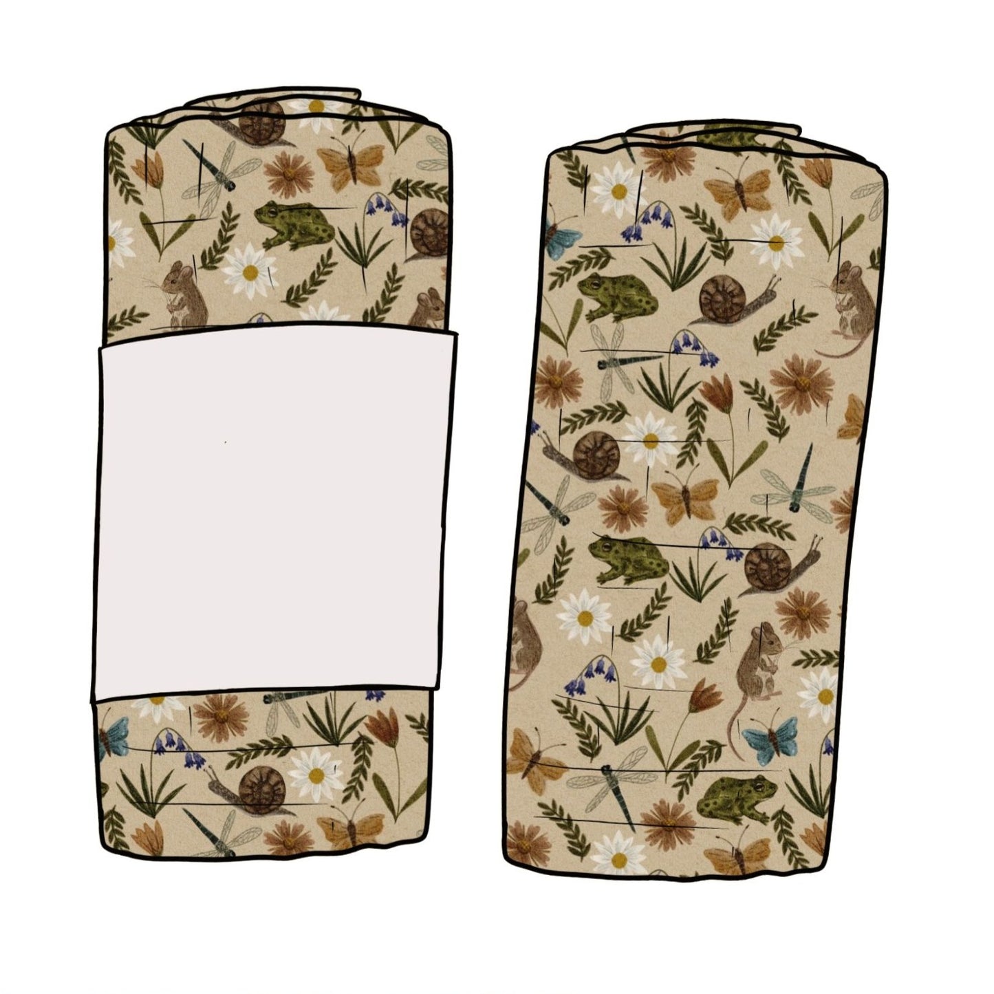 Busy Meadow Baby & Toddler Muslin Swaddle Blanket