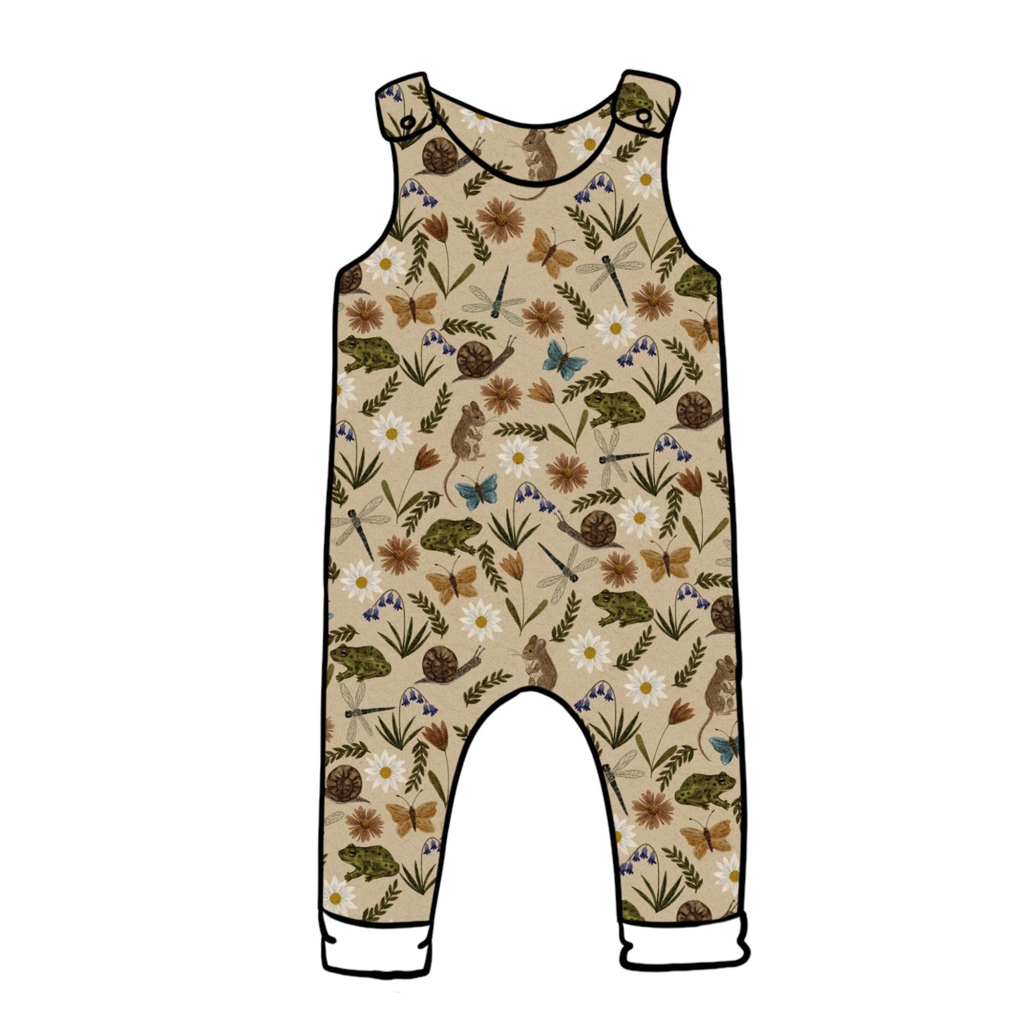 Busy Meadow Child & Baby Full Length Romper