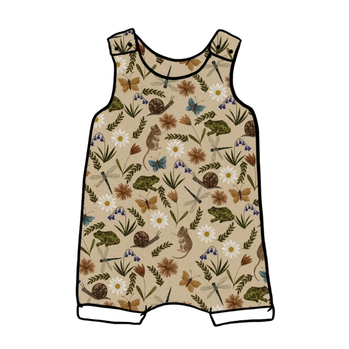 Busy Meadow Child & Baby Short Romper