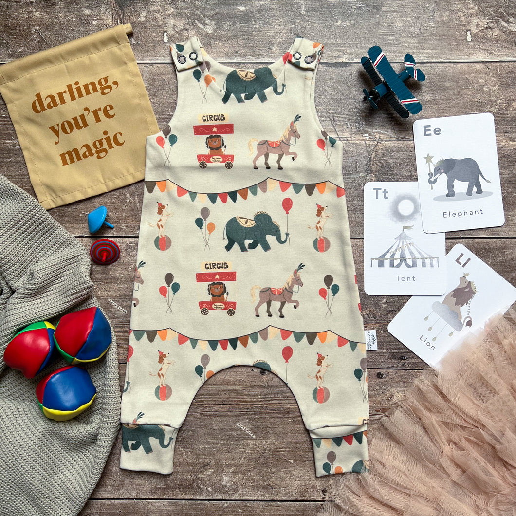 Circus Time Romper 6-9m