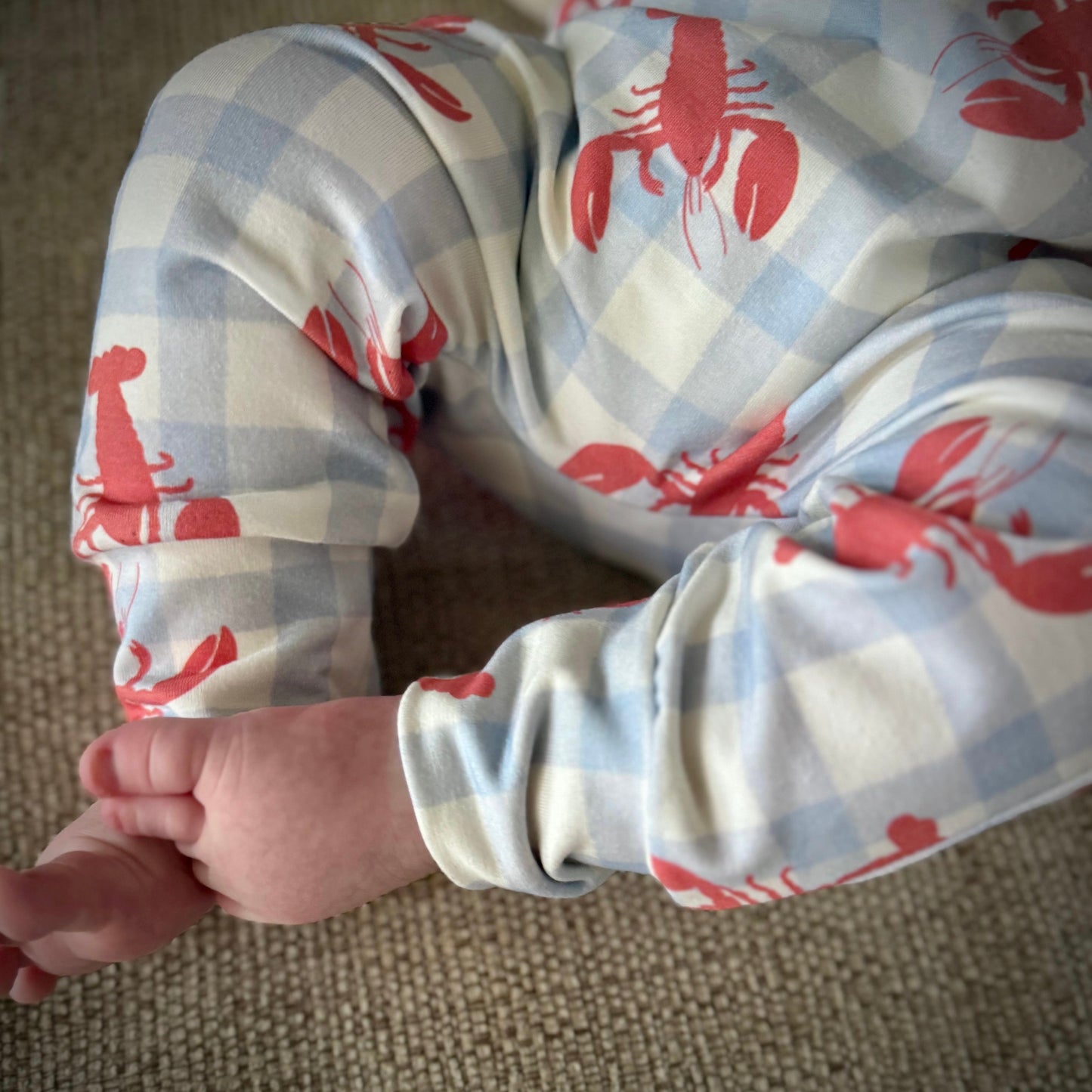 Gingham Lobster Baby & Child Harems