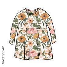 Load image into Gallery viewer, Vintage Blooms T-Shirt Dress
