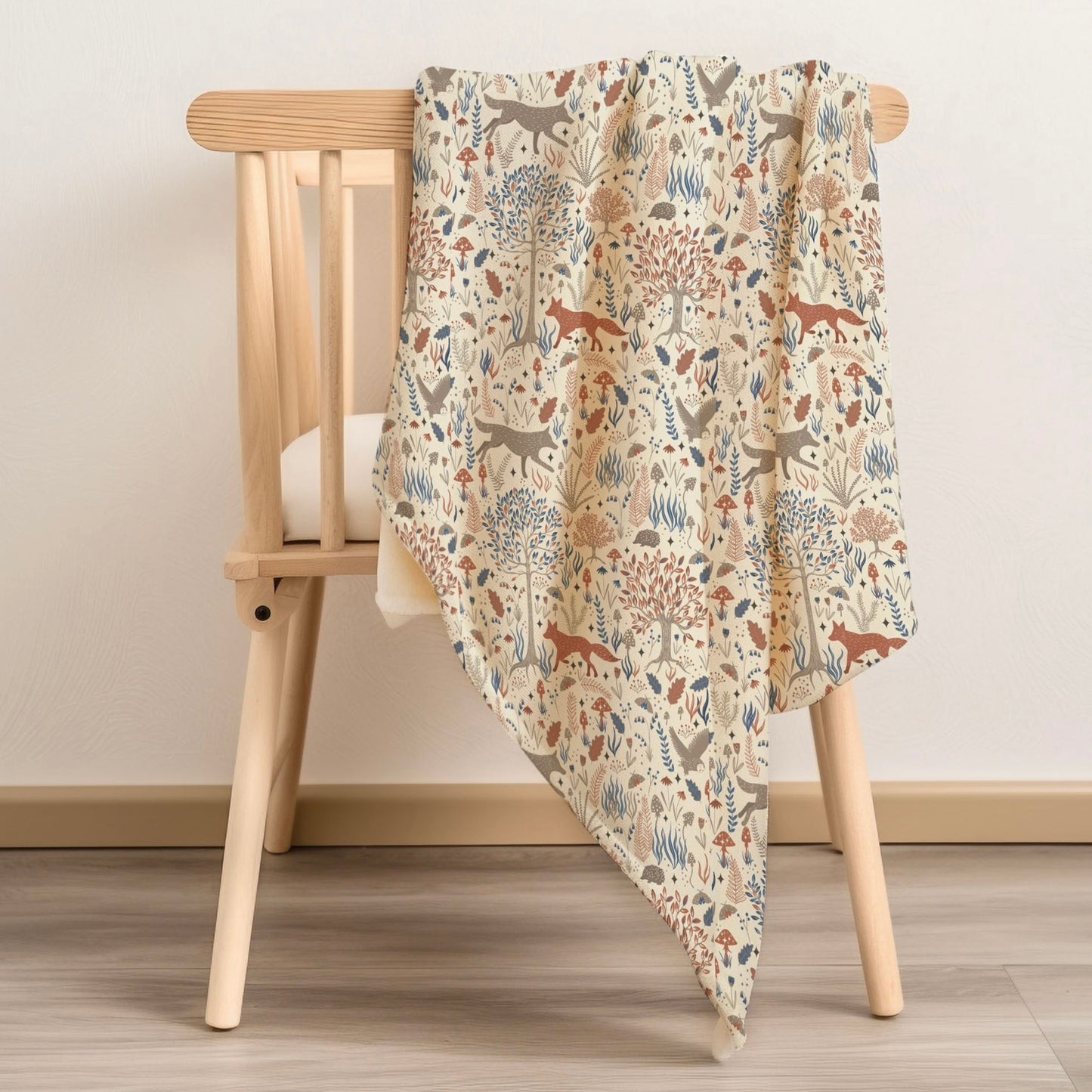 Autumn Forest Snuggle Blanket