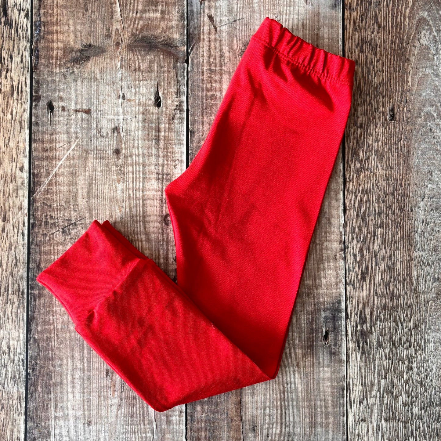 Red Leggings 2-3 years