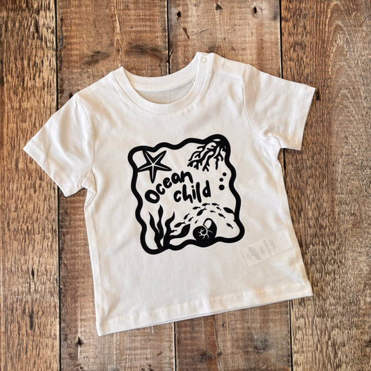 Ocean Child (navy) T-Shirt 18-24 months