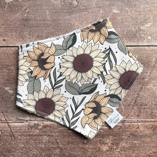 Sunflower Meadow Dribble Bib
