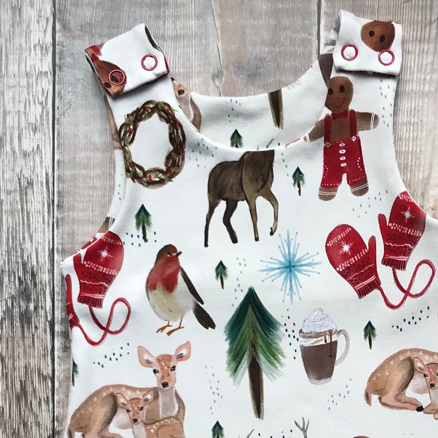Feeling Festive Romper 9-12m
