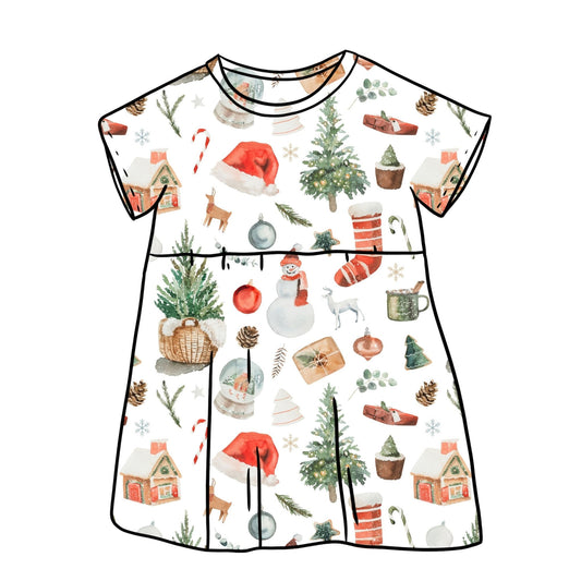 Noel Child & Baby Sleeved Dress - 3 options