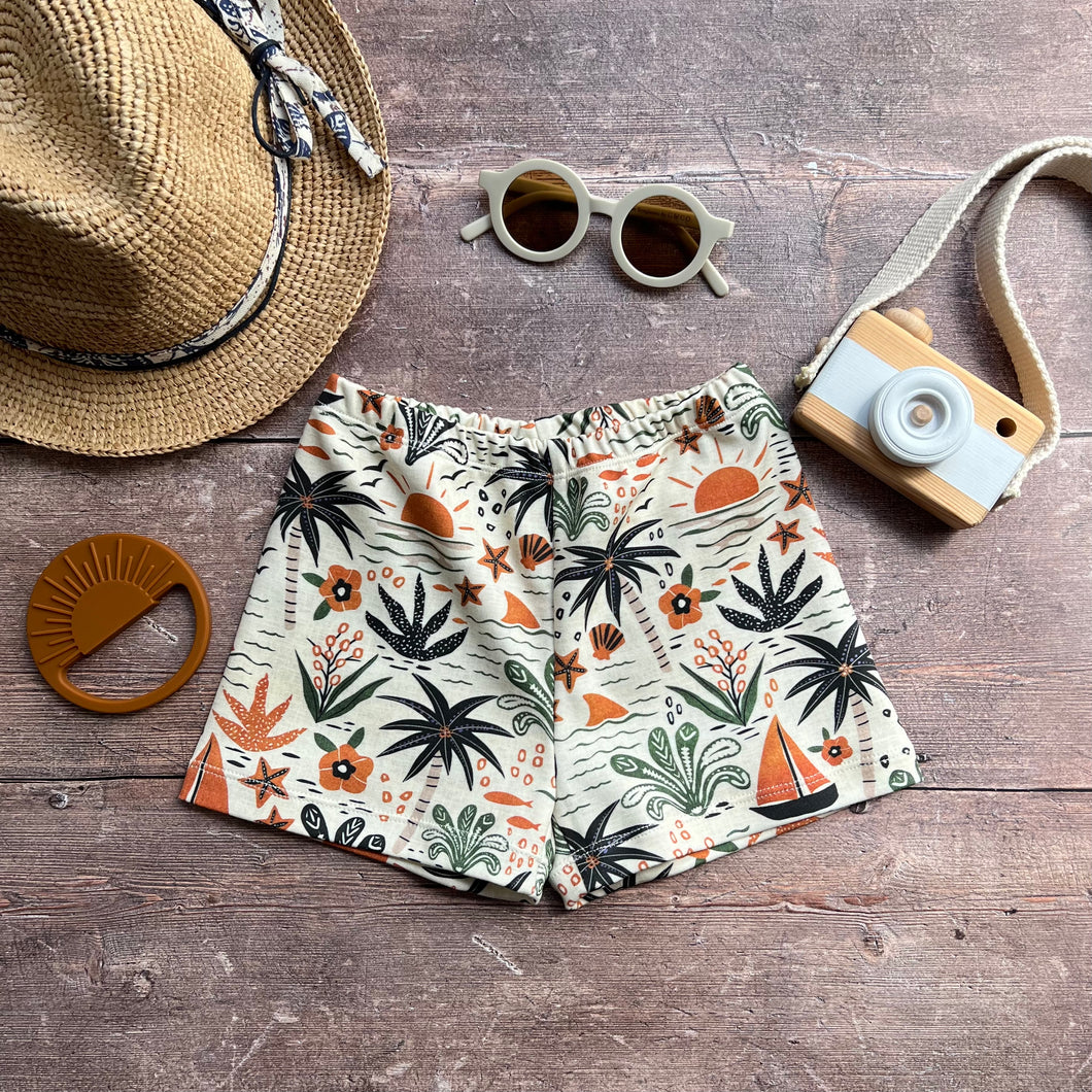 Tropical Summer Lounge Shorts 18-24m