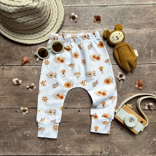 Boho Floral Harems 6-9m