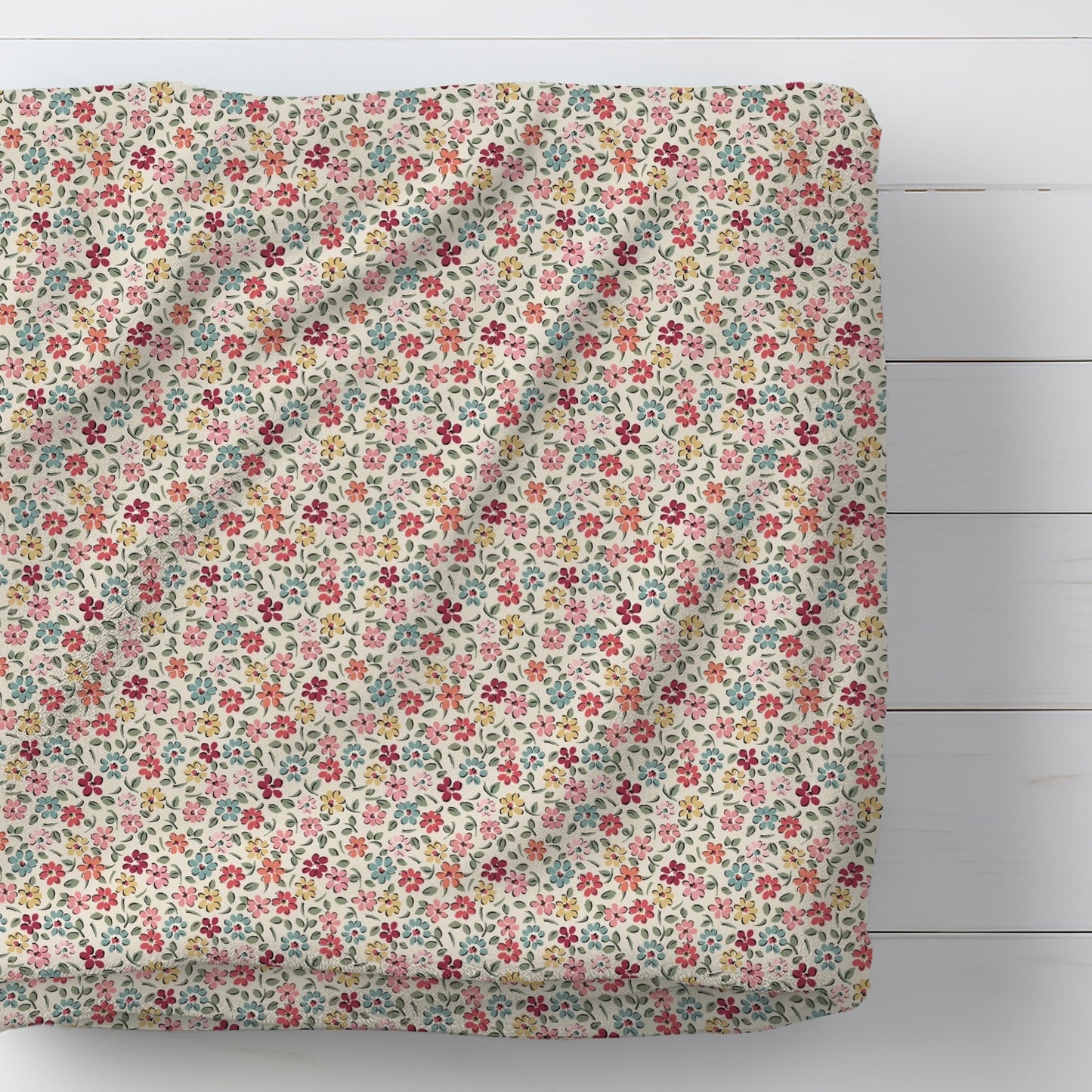 Ditsy Floral Sherpa Blanket
