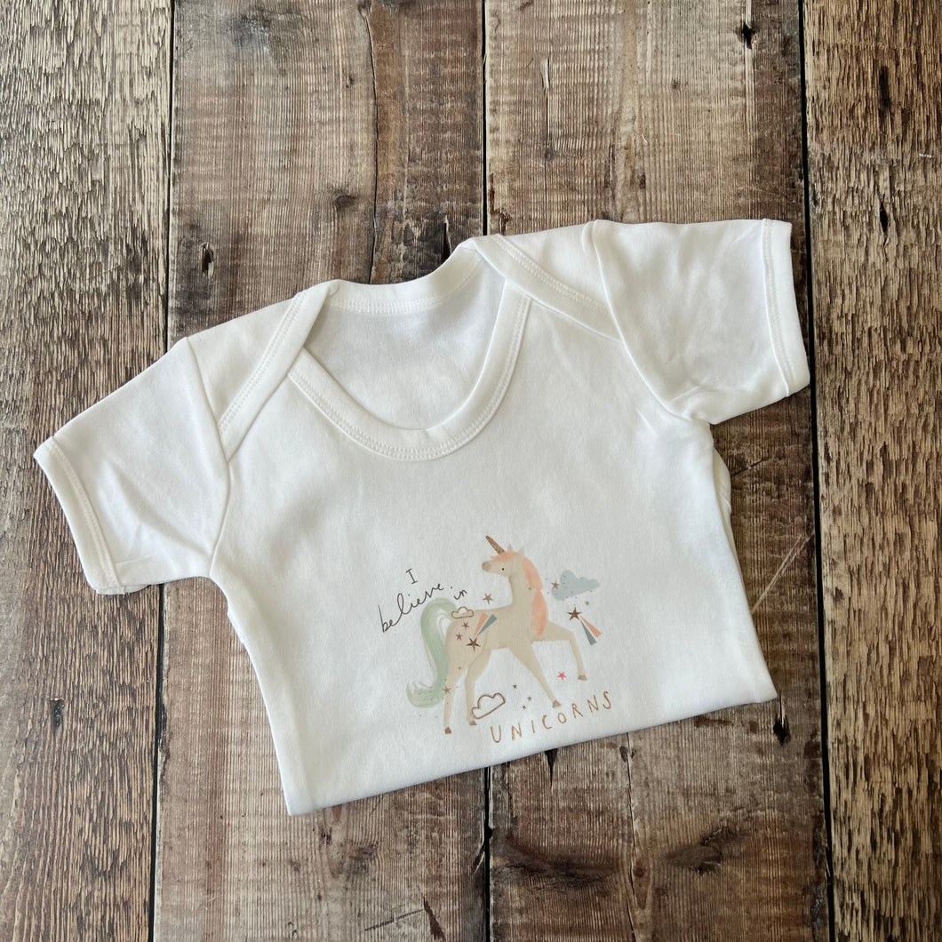 I believe in Unicorns Bodysuit 12-18m