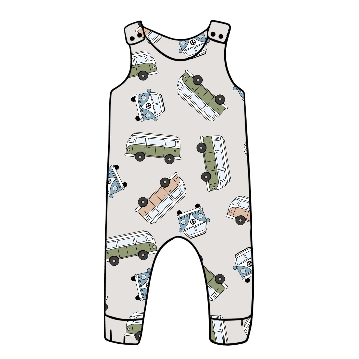 Classic Campers Child & Baby Full Length Romper